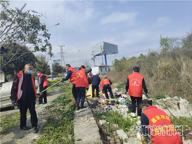 西秀区蔡官镇：全民参与环境整治 共建共享美丽家园